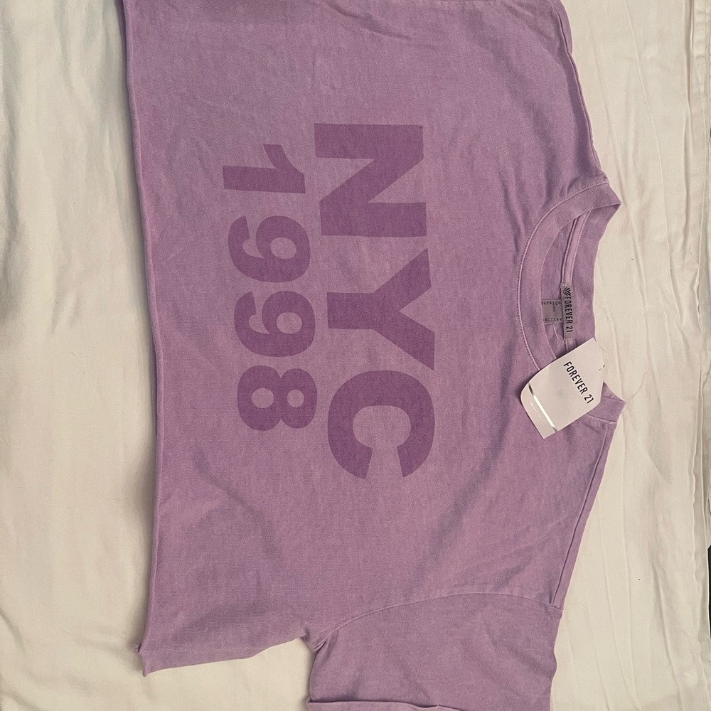 Forever 21 Lavender Tee